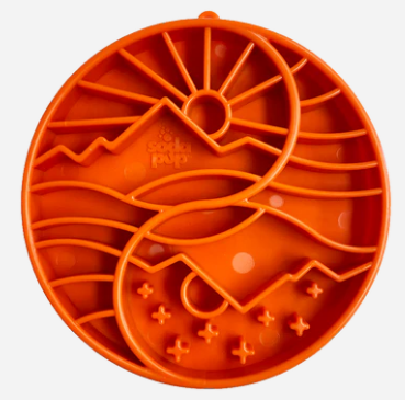 SodaPup Ebowl Yin Yang Shallow Orange