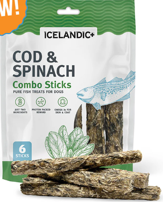Icelandic Cod &amp; Spinach Sticks 6ct (Clearance $7.99)