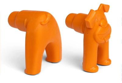 West Paw Toppl Stopper Tangerine