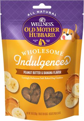 Old Mother Hubbard Wholesome Indulgences PB &amp; Banana 10oz (Clearance $9.99)