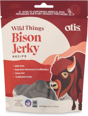 O.T.I.S. Wild Things Bison Jerky 4oz