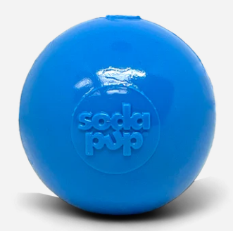 Sodapup Squeak Ball Blue M