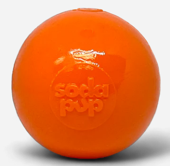 Sodapup Squeak Ball Orange M