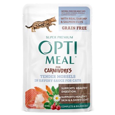 OPTI Meal Indoor Shrimp &amp; Salmon 3oz