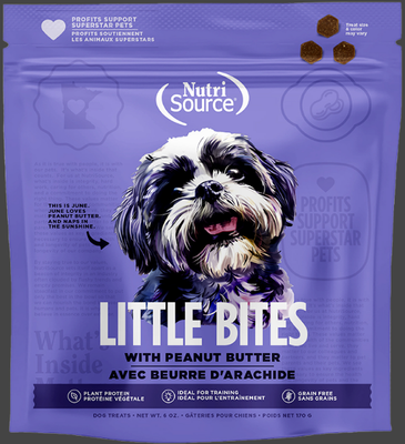 Nutrisource Little Bites Peanut Butter 6oz