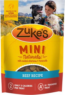 Zuke&#39;s Mini Naturals Beef 16oz