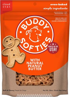 Cloud Star Buddy Softies Peanut 20oz