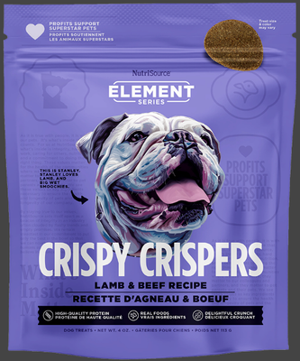 Nutrisource Crispy Crispers Lamb &amp; Beef 4oz