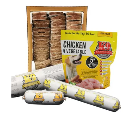 K9 Kraving Chicken &amp; Vegetable Roll 2lb