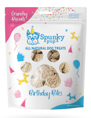 Spunky Pup Crunchy Birthday Bites 10oz