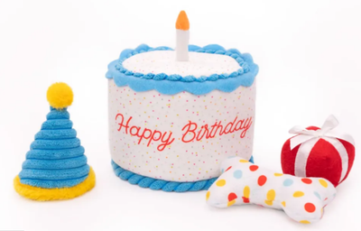 Zippy Paws Birthday Burrow Interactive Birthday Cake L