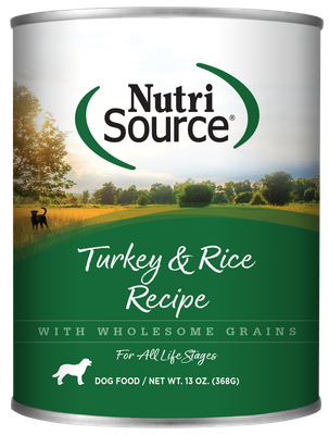 Nutrisource Turkey &amp; Rice 13oz