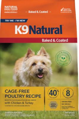 K9 Natural Baked & Coated Cage Free Poultry 3.5lb