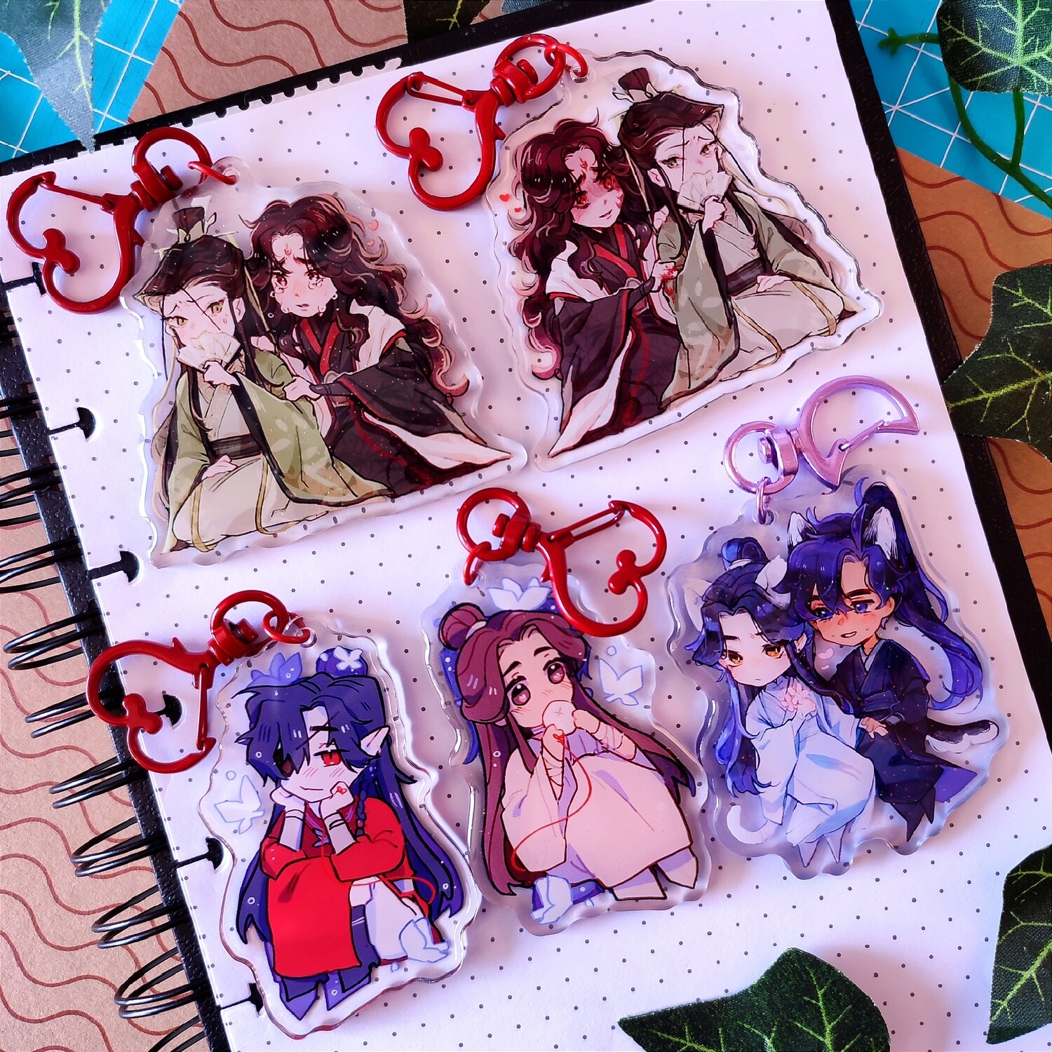 Danmei Charms