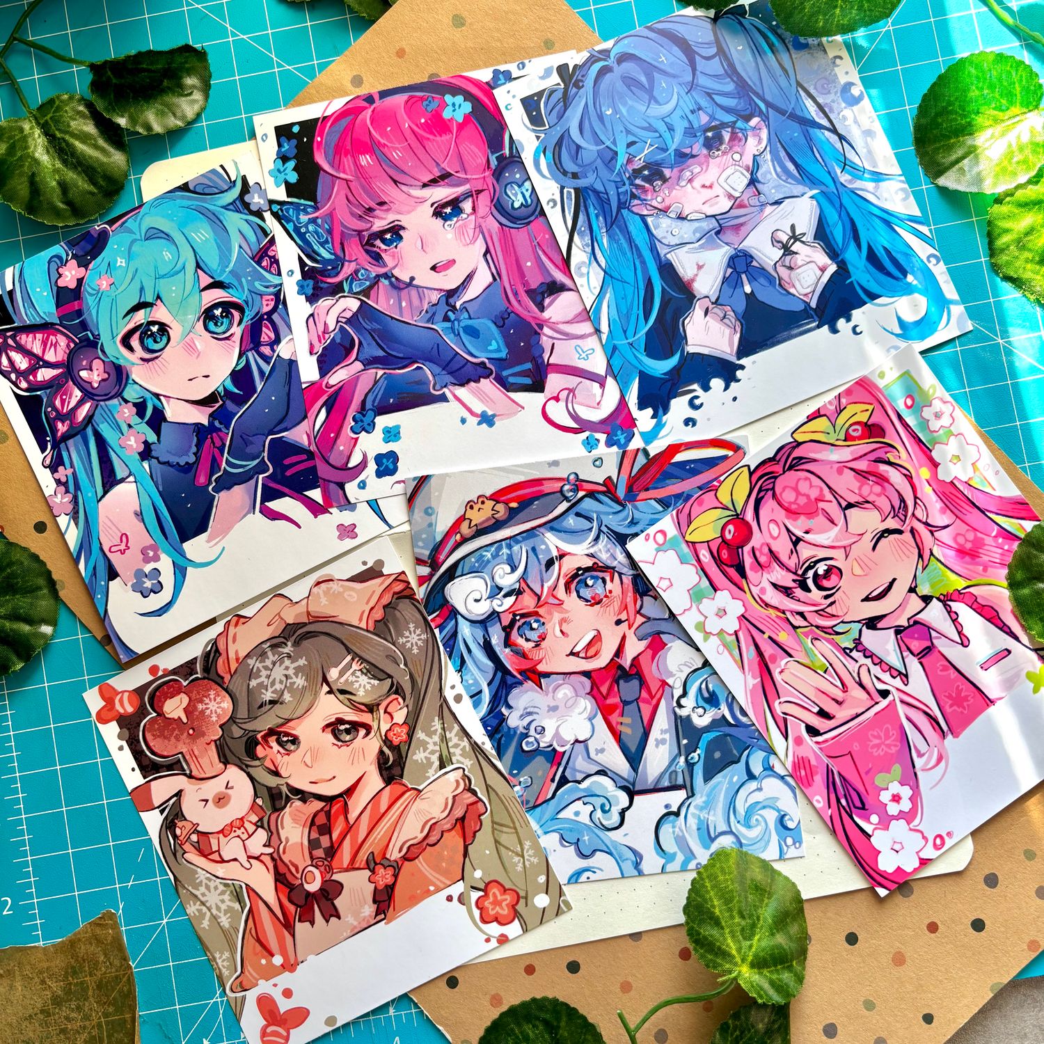 Vocaloid Polaroids