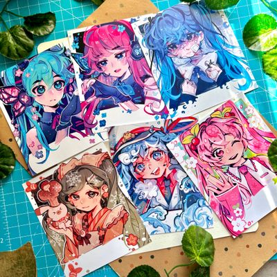 Vocaloid Polaroids