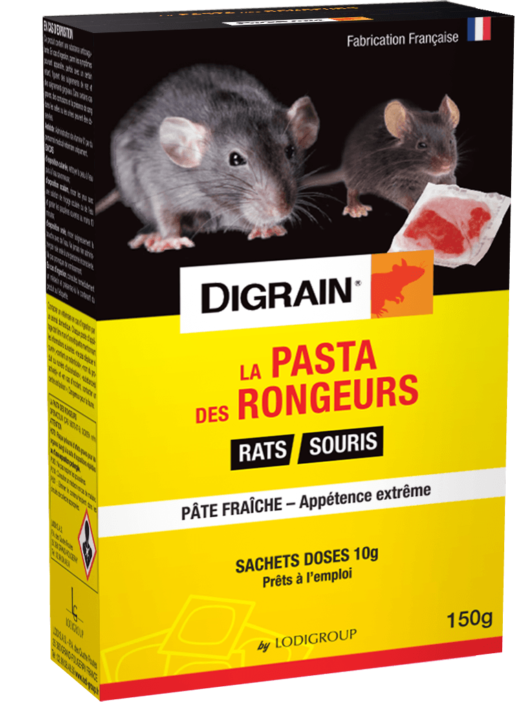DIGRAIN APPAT PASTA DES RONGEURS