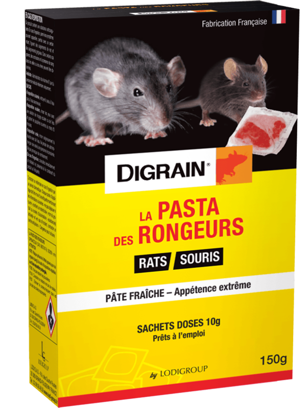 DIGRAIN APPAT PASTA DES RONGEURS