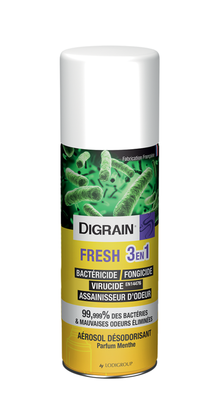 DIGRAIN - BOMBE 3 EN 1 ONE SHOT (BACTERICIDE, FONGICIDE, VIRUCIDE)