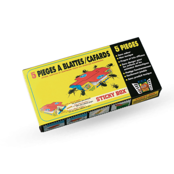 PIEGE DE DETECTION CAFARDS STICKY BOX
