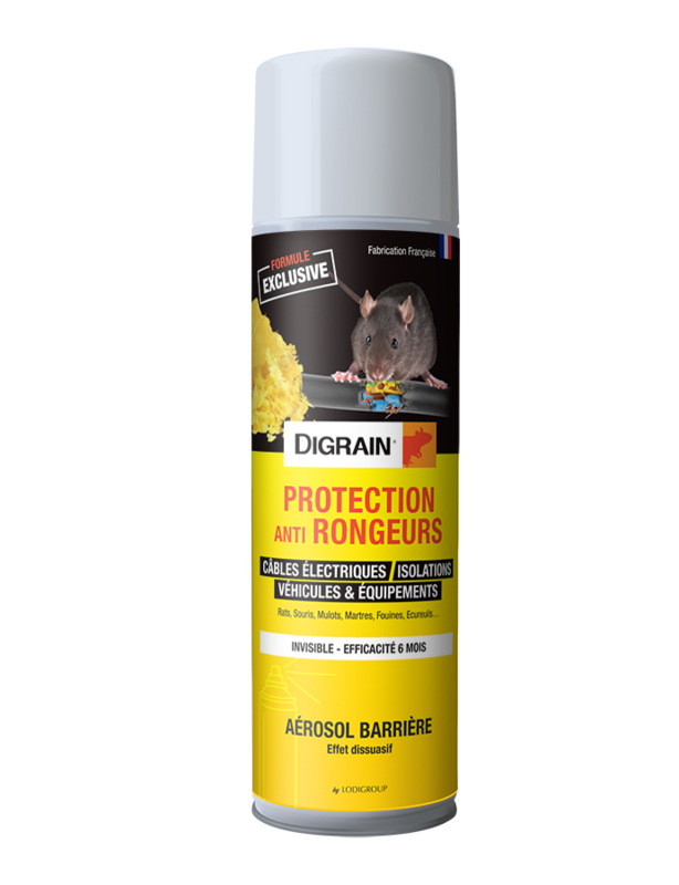 DIGRAIN - BOMBE AEROSOLE REPULSIVE RONGEURS