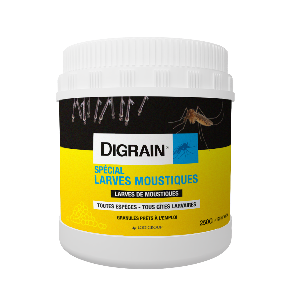 DIGRAIN - GRANULES SPECIALES LARVES DE MOUSTIQUES