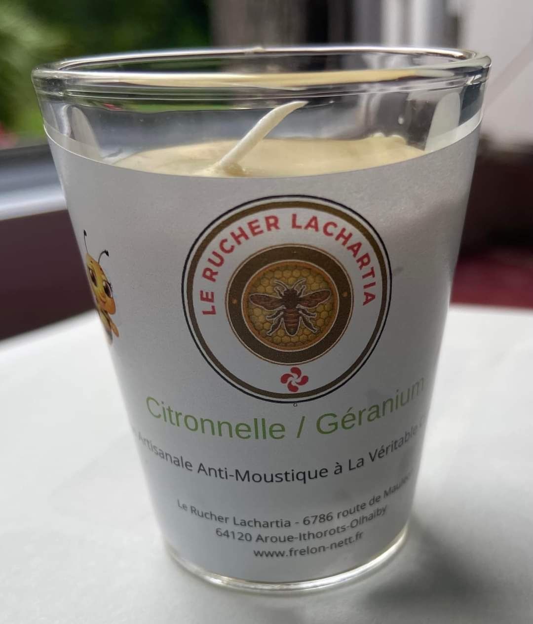Petite Bougie Répulsive Moustiques