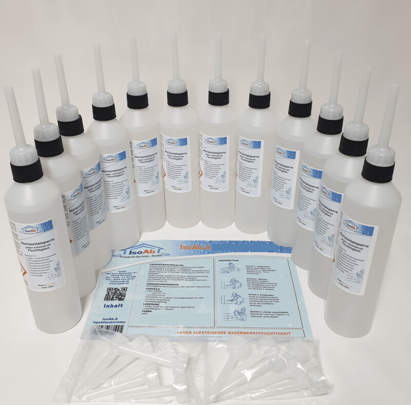 12x 500ml IsoAb.B Hydrophobierung Horizontalsperre