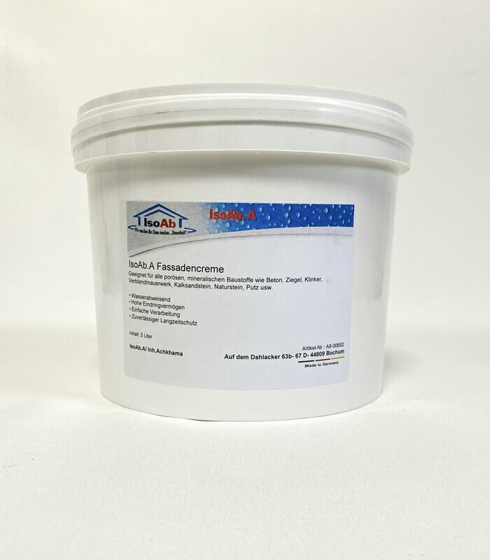 5kg IsoAb.A Fassdencreme- Fassadenschutz