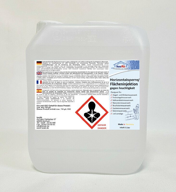 IsoAb.B - Horizontalsperre Nachfüllkanister 5 Liter