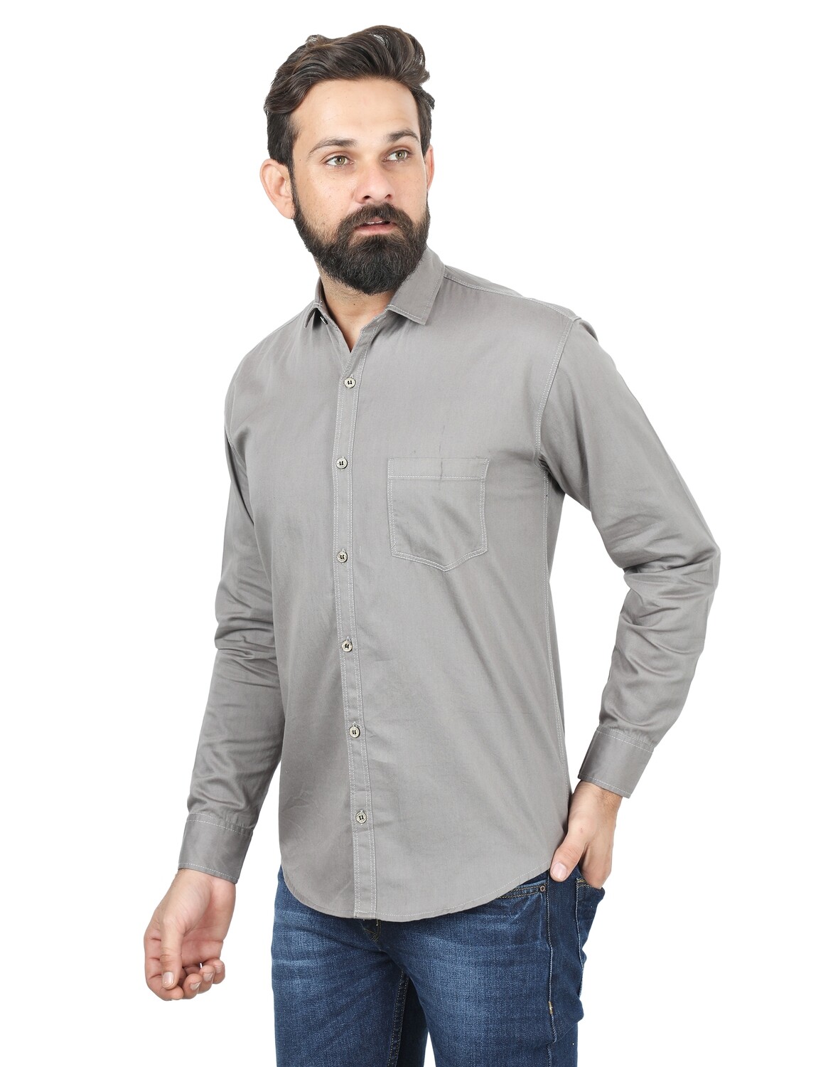 Samsa Men&#39;s Casual Shirt