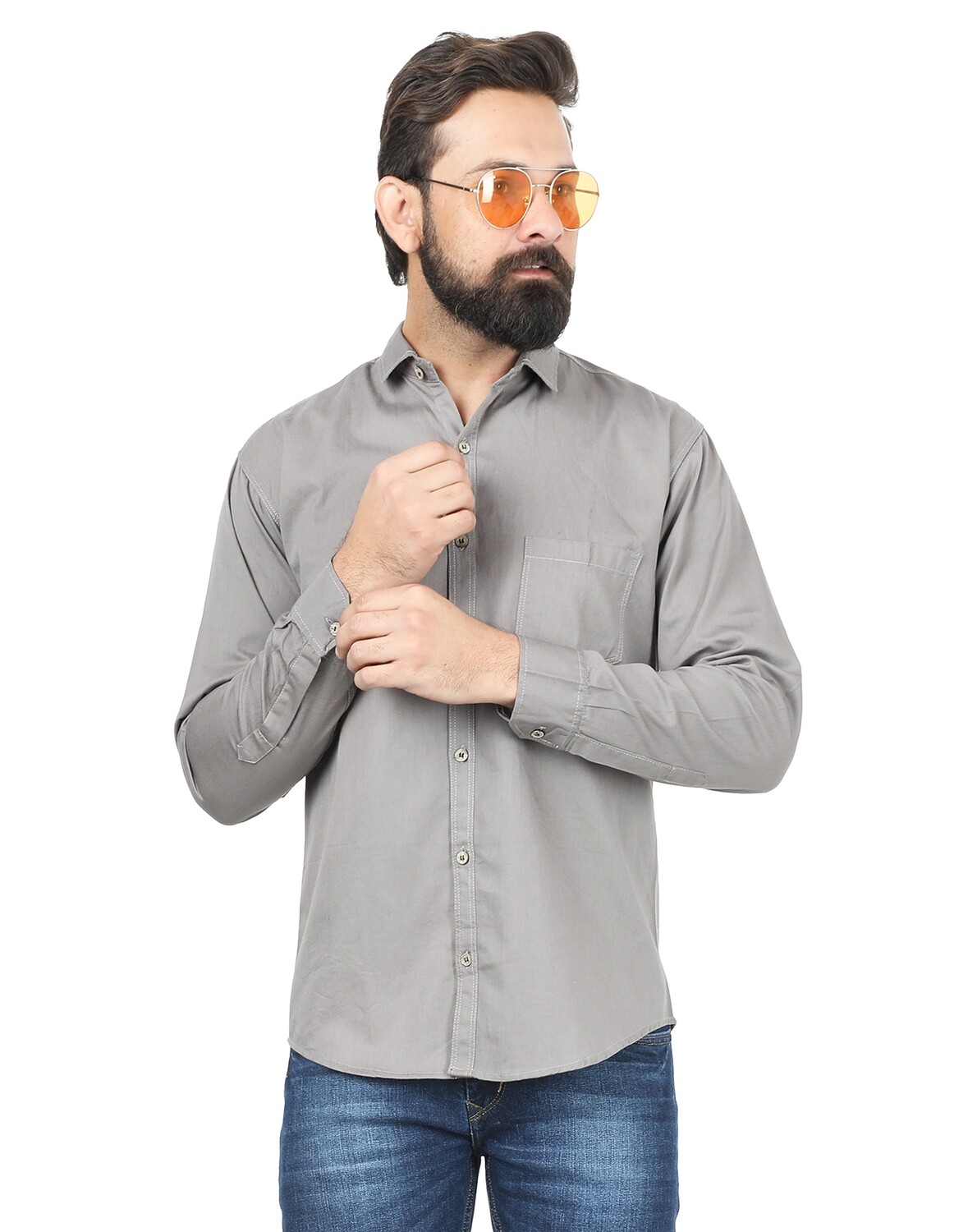 Samsa Men&#39;s Casual Shirt