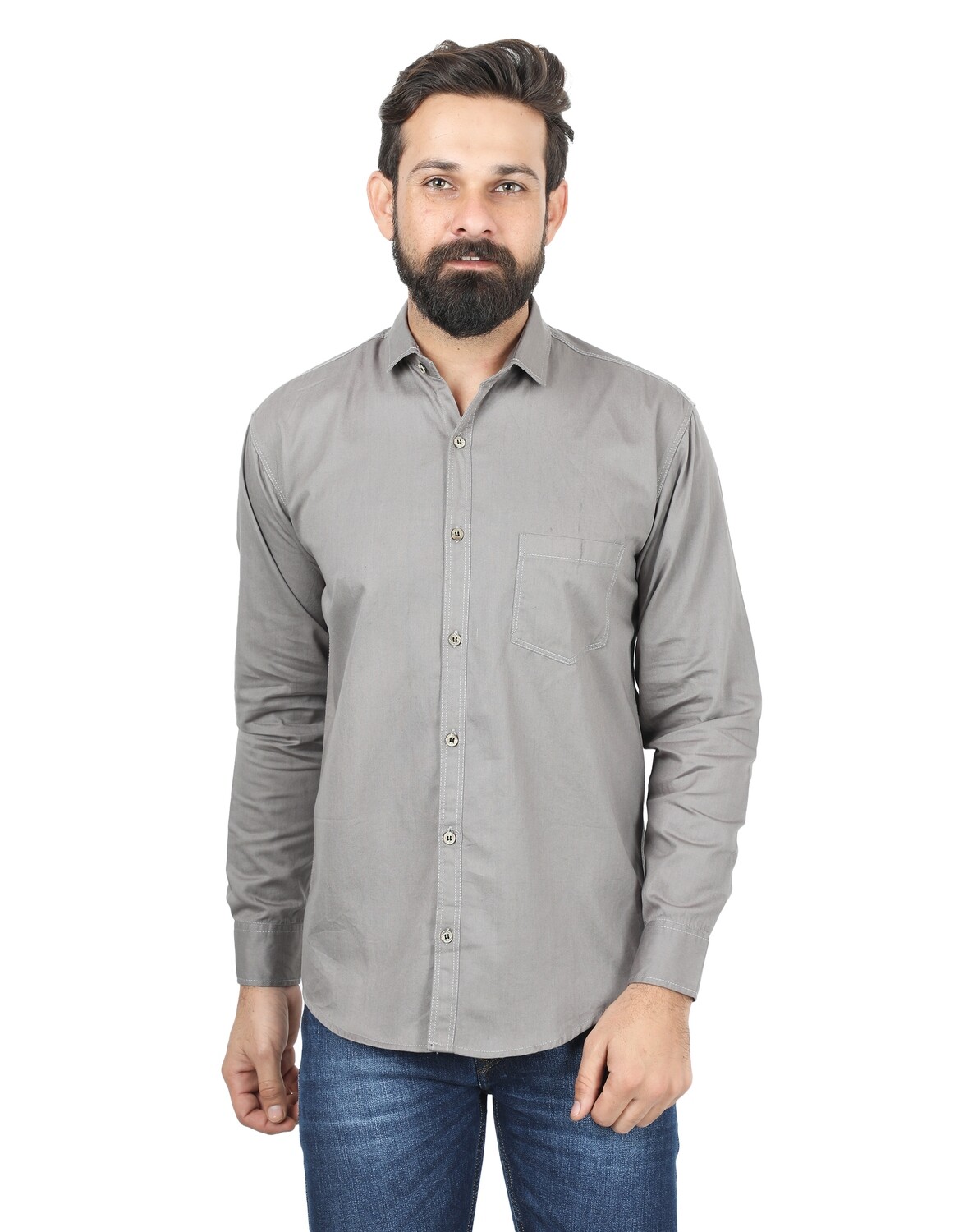Samsa Men&#39;s Casual Shirt