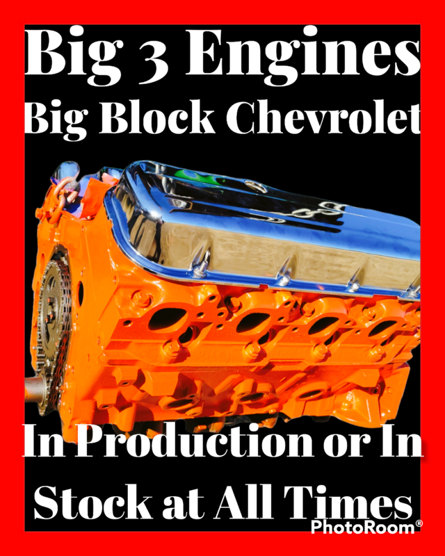 BBC 468 ROLLER CONVERTED GEN V LONG BLOCK OVERSTOCK