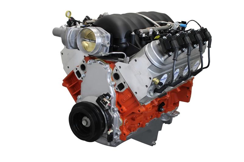 BluePrint Engines Pro Series Chevy LS 427 C.I.D. 625HP EFI Retrofit Dressed Long Block Crate Engines PSLS4272CTF Crate Engines, Pro Series Chevy LS 427 C.I.D. 625 HP EFI, Long Block, 7.0L/427
