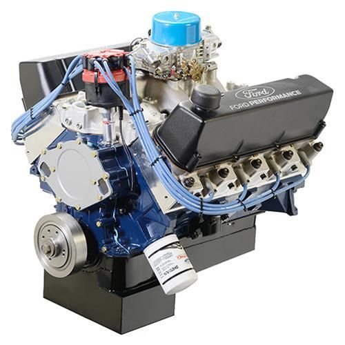 Ford Performance Parts 572 C.I.D 655 HP Long Block Crate Engines M-6007-572DR rate Engine, 572 C.I.D. 655 HP, Long Block, Assembled, Internal Balance, Super Cobra Jet Cylinder Heads, Rear Sump Oil Pan