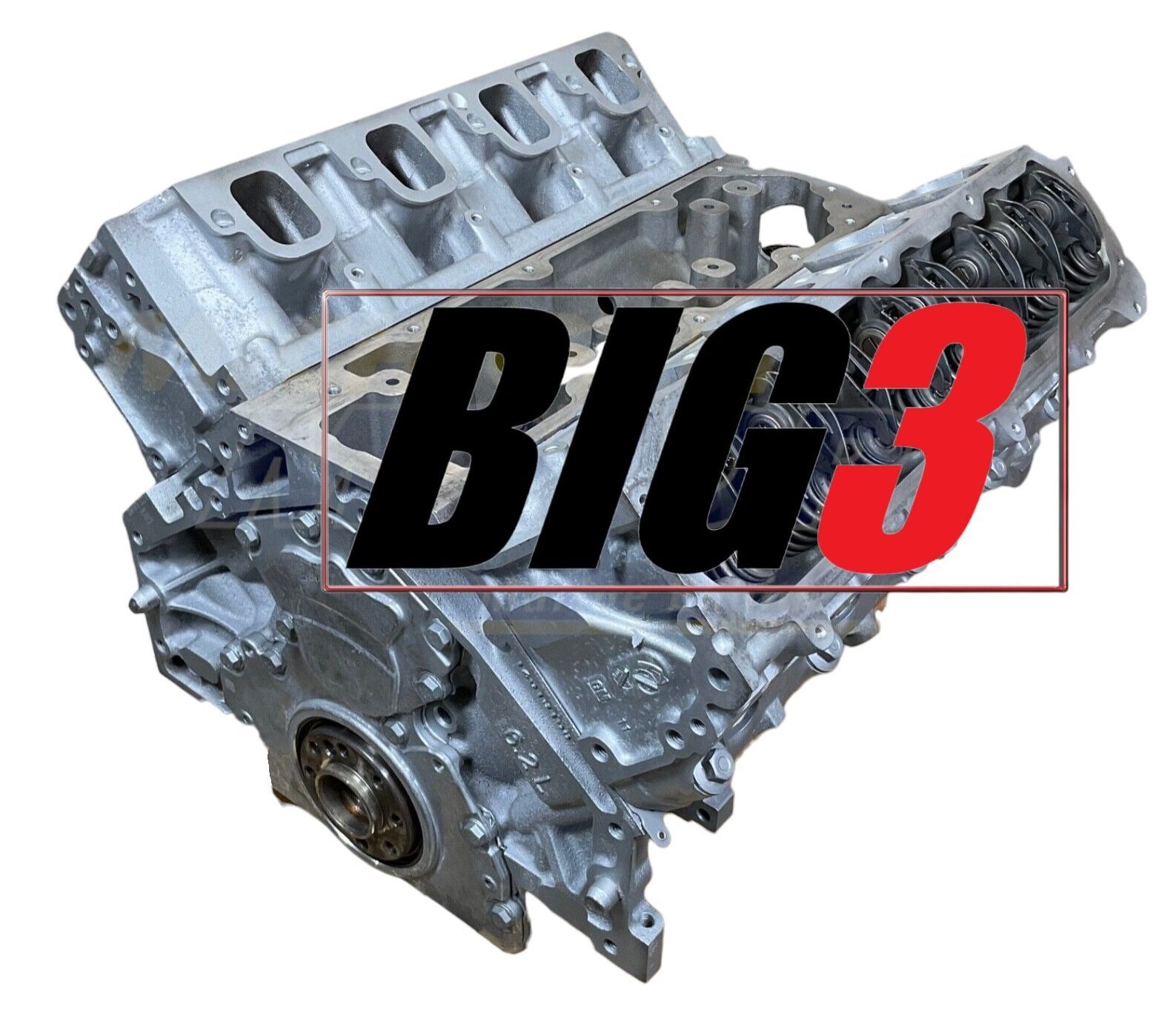 L83 GEN V ECOTEC3 5.3 ENGINE LONG BLOCK ASSEMBLY 2014 AND UP GM CHEVROLET 4 year parts warranty BIG 3 REMANUFACTURING BISHOP CYLINDER HEADS