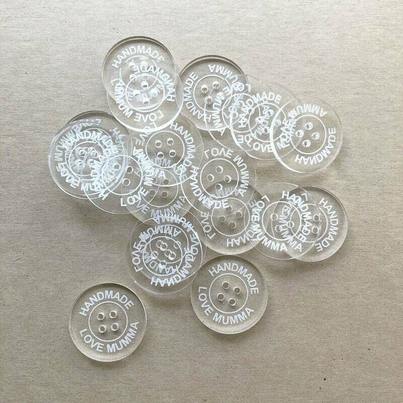 Personalised Sewing Buttons