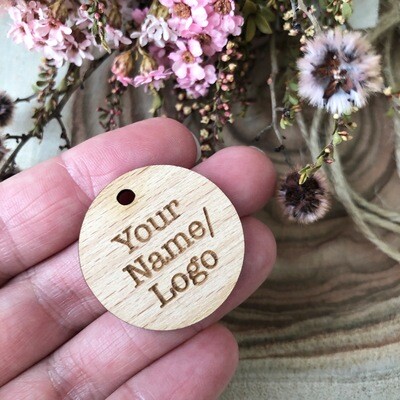 Wooden Tags | Logo Tags | Favour Tags