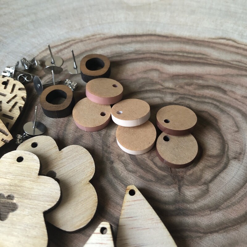 Wooden DIY Earring Kit