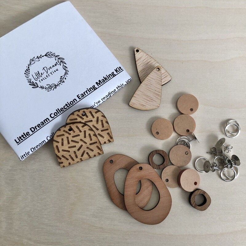 Wooden Earring Kits | Earring Kit
