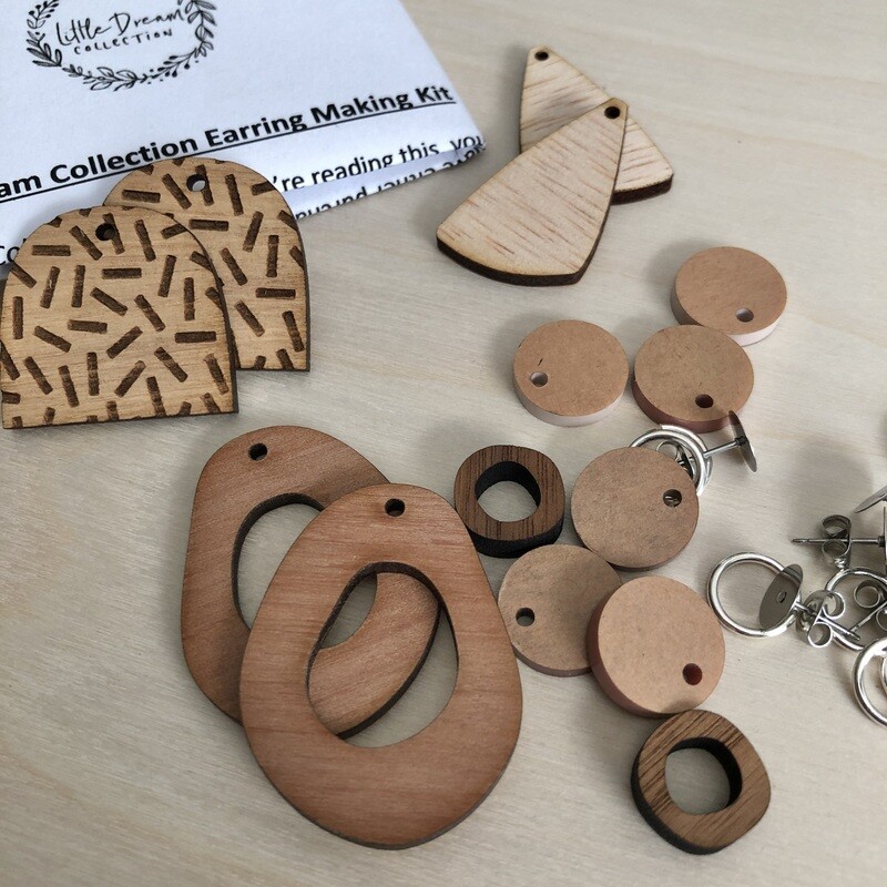 Wooden Earring Kits | Earring Kit