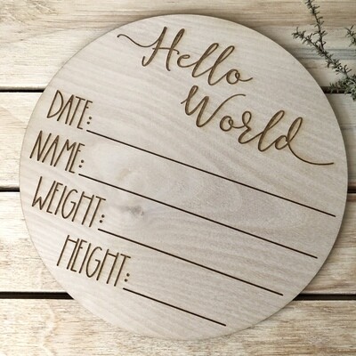 Hello World Disc