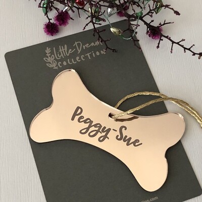 Cat / Bone Bauble