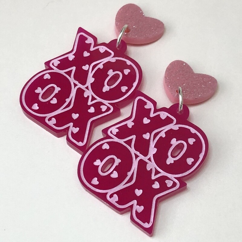 Valentines earrings