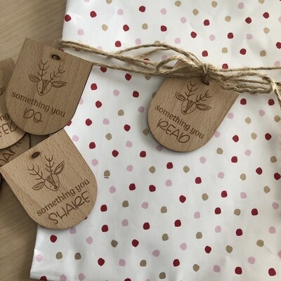 Need, Want, Read, Wear Tags