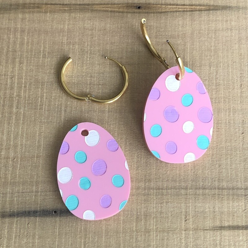 Easter earring combination set