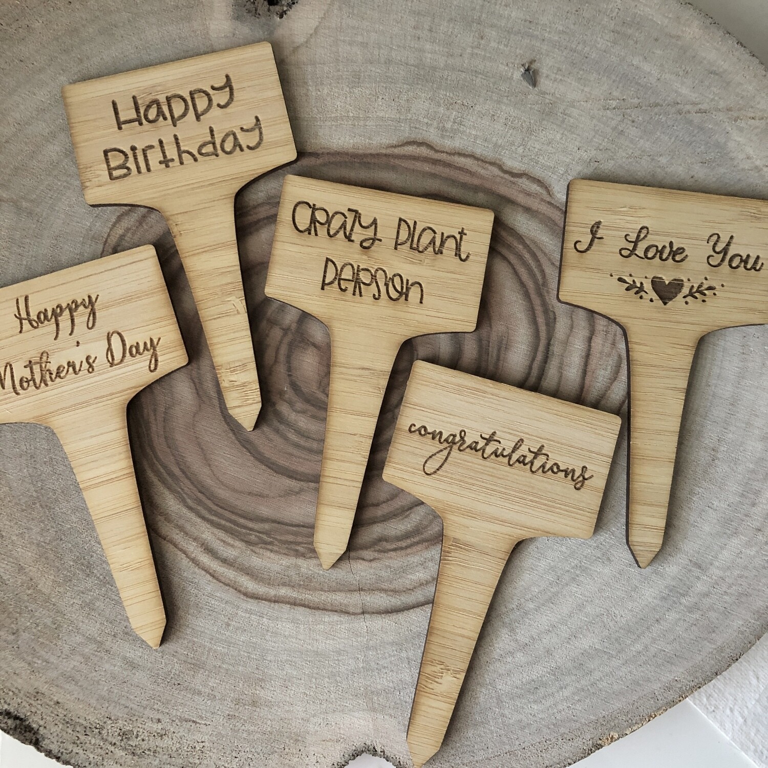 BULK Themed Plant Stakes