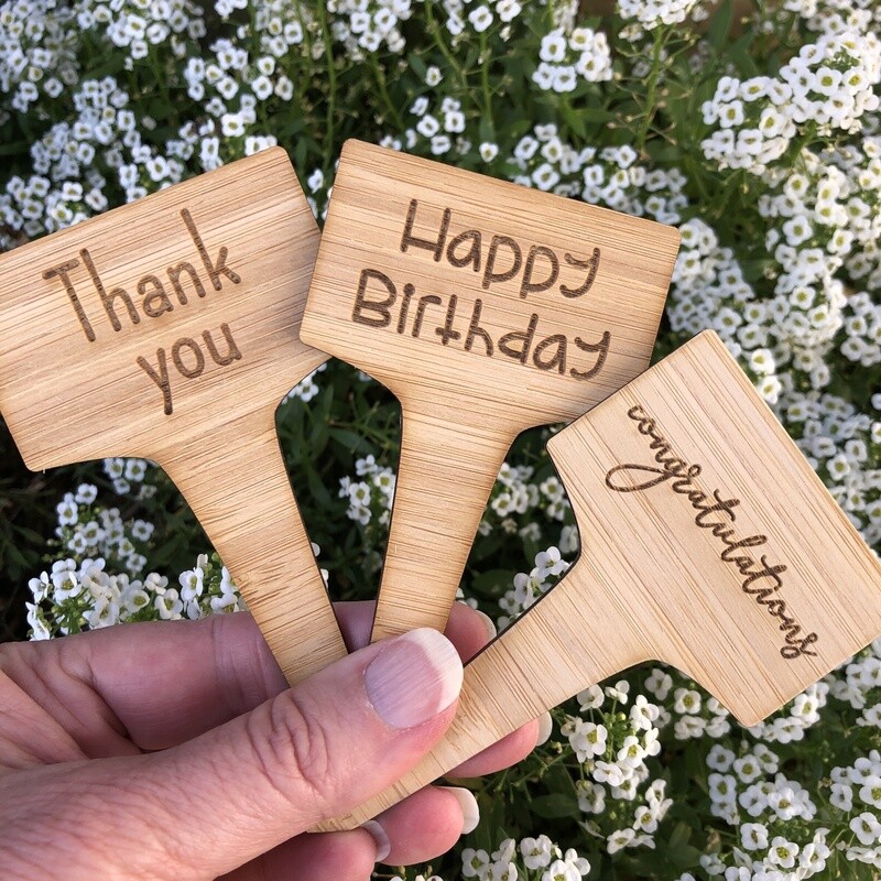 BULK Themed Plant Stakes