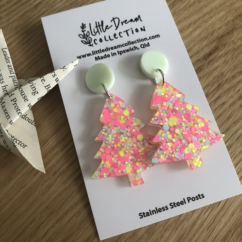 Confetti Dotty Christmas trees